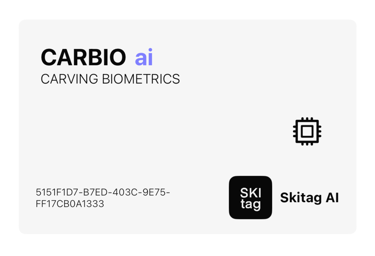 Skitag CARBIO App Screenshot